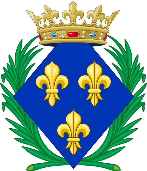 File:Lozenge of a "Daughter of France" (Fille de France).svg