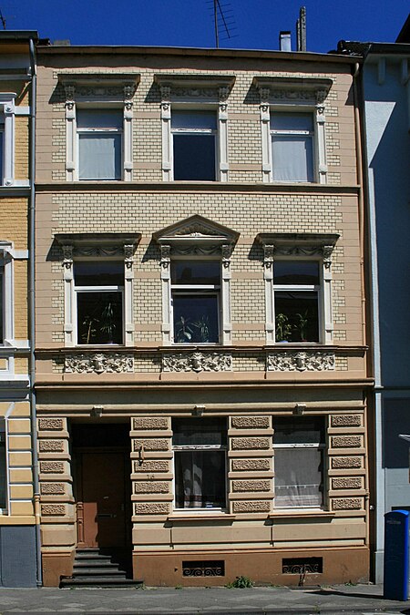 Mönchengladbach MG Mitte Denkmal Nr. Sch 027, Schillerstraße 16 (6339)