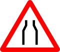 5a) — Road narrows