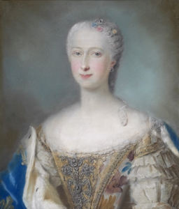 Madame la duchesse de Penthièvre de Daniel Klein, Collection du musée de l'Ile-de-France, Sceaux.png