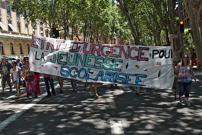 Français : Manifestation contre la loi travail à Toulouse, le 23 juin 2016 English: Demonstration against French labour law in Toulouse, June 23, 2016