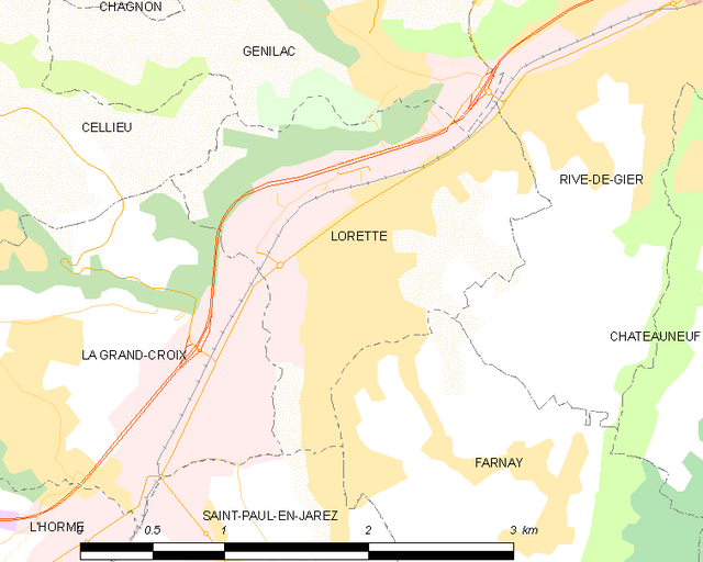 Lorette - Localizazion