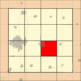 Placering af Nevada Township