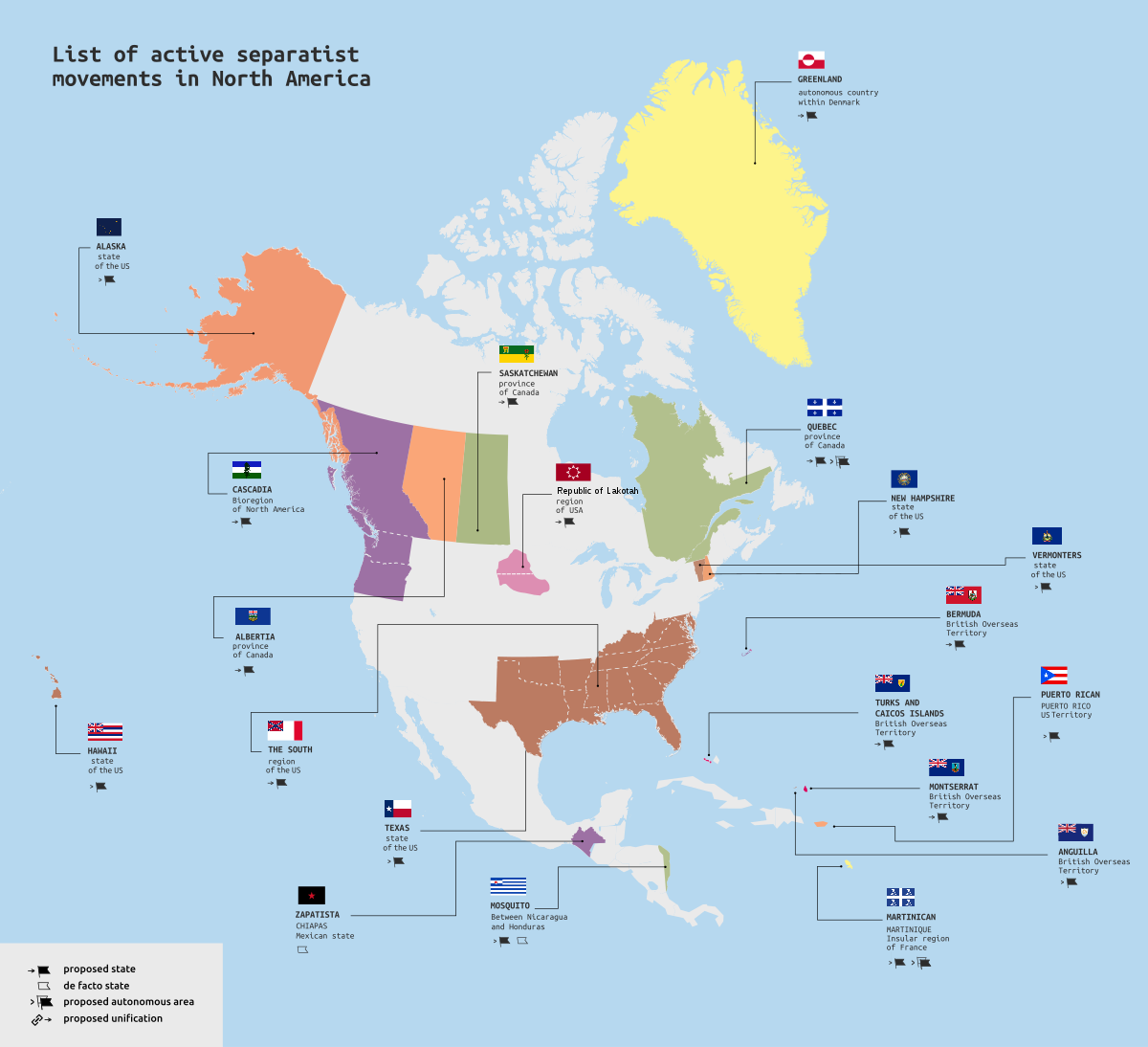 Техас хочет выйти. Карта сепаратистских движений в США. Сепаратизм в Северной Америке на карте. Сепаратистская карта США. Сепаратизм в США.