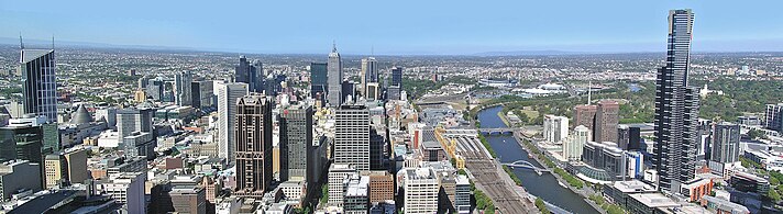 Melbourne CBD panorama