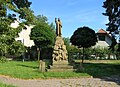 Čeština: Památník 1. světové války v parku v Běchovicích (Praha 21) English: World War I. Memorial at Běchovice, Prague