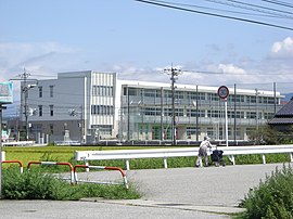 道下小学校の校舎