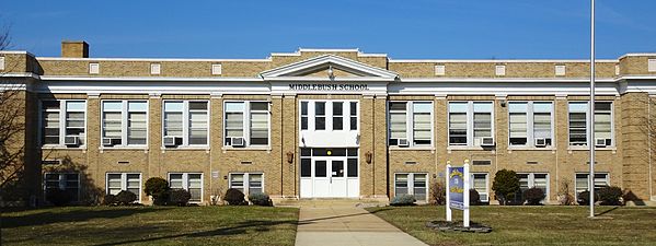 Middlebush School, Middlebush, NJ - front view.jpg