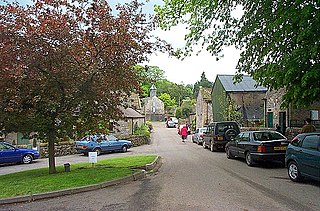 Middleton-by-Youlgreave Village in Derbyshire, England