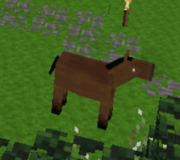 A horse from mobs_animal mod