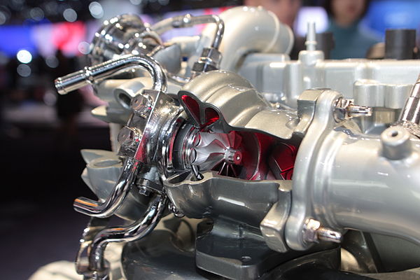 Twin-scroll turbo on the F4Rt engine