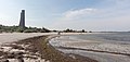 Vista dalla spiaggia