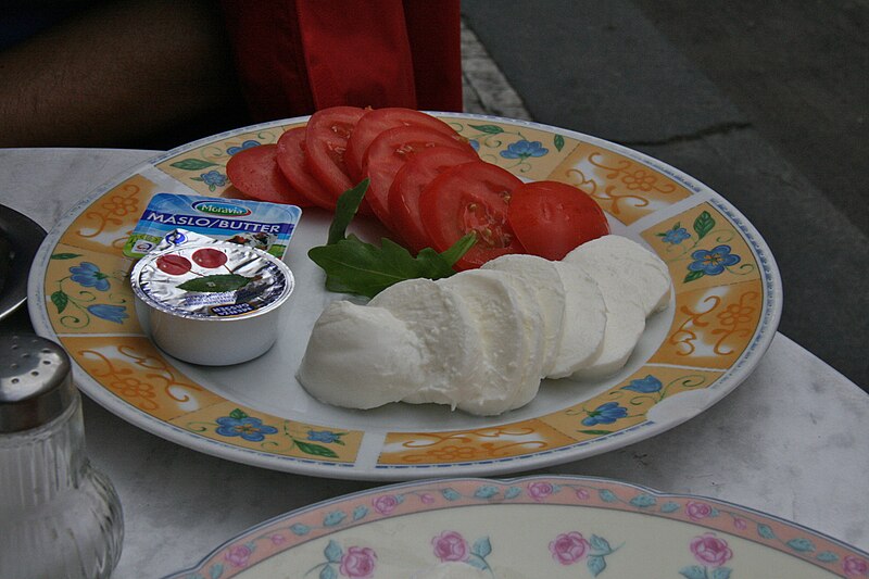 File:Mozzarella-Tomato-Breakfast.JPG