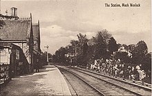 Much Wenlock railway station Much Wenlock railway station.jpg