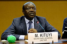 Mukhisa Kituyi Secretary General of UNCTAD Mukhisa Kituyi (29577297598).jpg