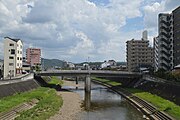 武庫川と三田市街地