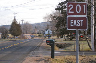 Nova Scotia Route 201 highway in Nova Scotia