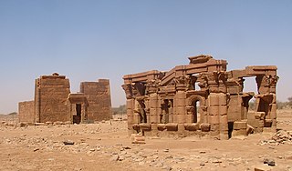 Naqa Ruined ancient city in Sudan, a UNESCO World Heritage Site