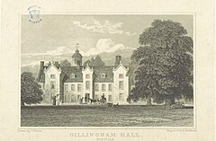 Gillingham Hall, Norfolk (1818) Neale(1818) p3.028 - Gillingham Hall, Norfolk.jpg
