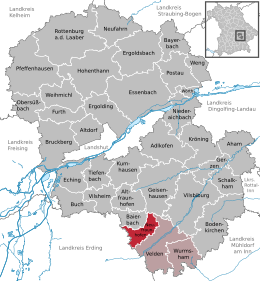 Neufraunhofen - Localizazion