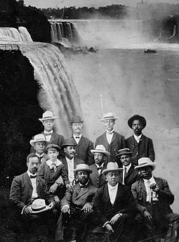 Niagara movement meeting in Fort Erie, Canada, 1905