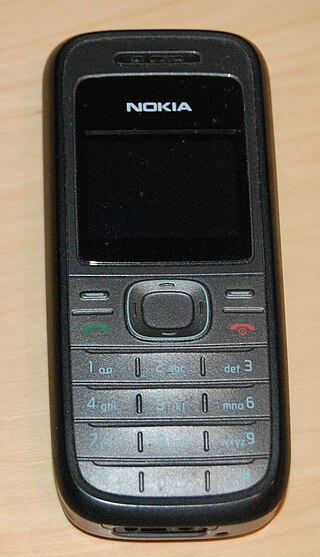 <span class="mw-page-title-main">Nokia 1208</span> 2008 cell phone model