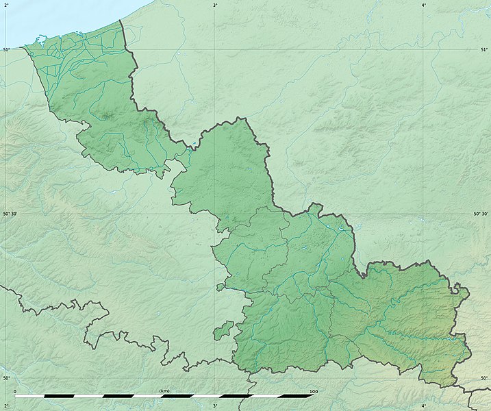 File:Nord department relief location map.jpg