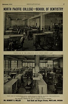 North Pacific College of Dentistry, Portland, Oregon, 1914 North Pacific College of Dentistry, Portland, Oregon, 1914 (2).jpg