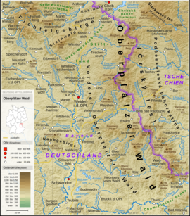 Map of Dyleň