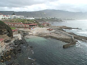 Pelabuhan lama satu, Hermanus, Selatan Africa.JPG