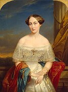 Nicaise De Keyser - Portrait de la grande duchesse Olga Nikolaïevna