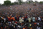 Saamtrek van die Orange Democratic Movement tydens die presidentverkiesing van 2007.