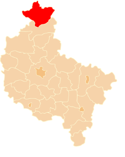 Location within the voivodeship