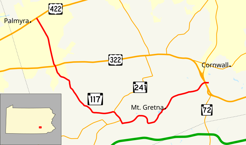 File:Pennsylvania Route 117 map.svg