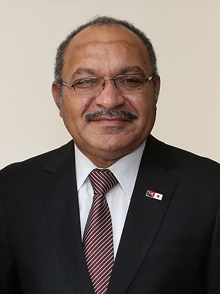 <span class="mw-page-title-main">Peter O'Neill</span> Prime Minister of Papua New Guinea from 2011 to 2019