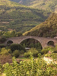 Pont du Diable in Olargues