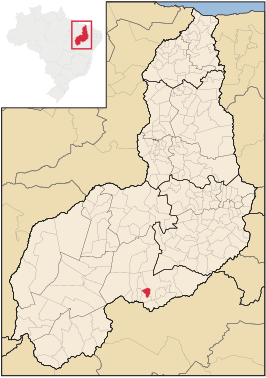 Kaart van Bonfim do Piauí
