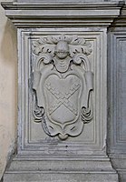 The Fioravanti arms in the church of San Domenico, Pistoia.