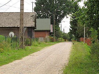 Aleksicze Village in Podlaskie, Poland