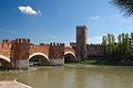 Ponte Scaligero und Castelvecchio in Verona