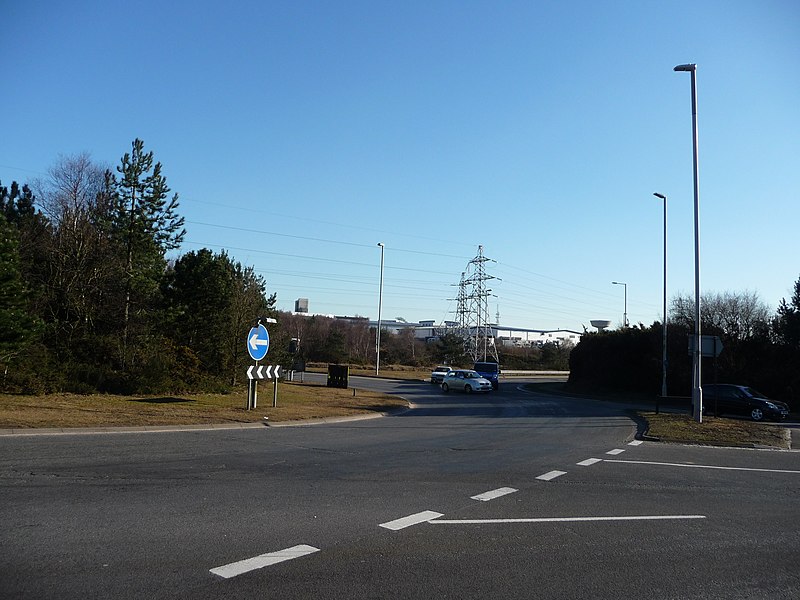 File:Poole , Canford Heath Roundabout - geograph.org.uk - 1749985.jpg