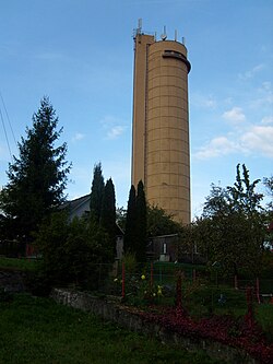 Vodárenská věž vodní elektrárny