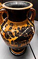 Priamos Painter - ABV 330 1 - Amphiaraos departing - Artemis mounting chariot - Chiusi MAN 1794 - 01