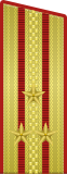 Rank insignia of полковник of the Soviet Army