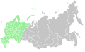 Russian native range (western European Russia).