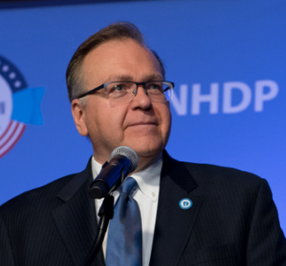 <span class="mw-page-title-main">Raymond Buckley</span> American politician and current Chair of the New Hampshire Democratic Party