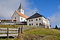 English: Number 12: Rectory, cemetery and parish church Saint Lawrence Deutsch: Nummer 12: Pfarrhof, Friedhof und Pfarrkirche heiliger Laurentius