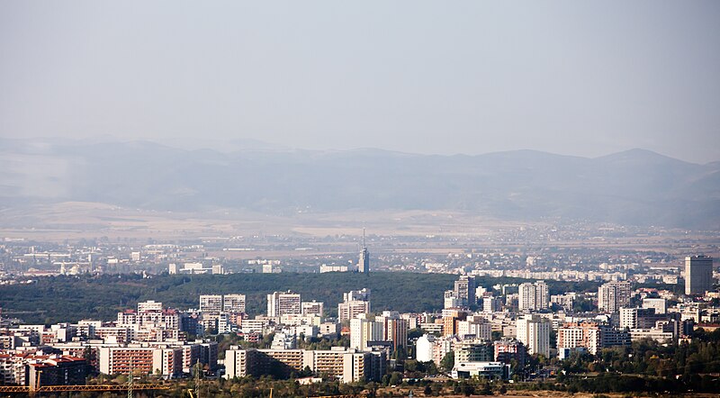 File:Ride with Simeonovo Cablecar to Aleko, view to Sofia 2012 PD 068.jpg