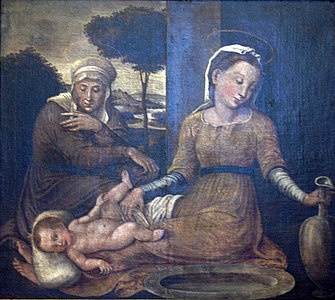 Vierge à l'Enfant et Sainte Anne , musée de Rimini.