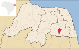 Kaart van Tangará